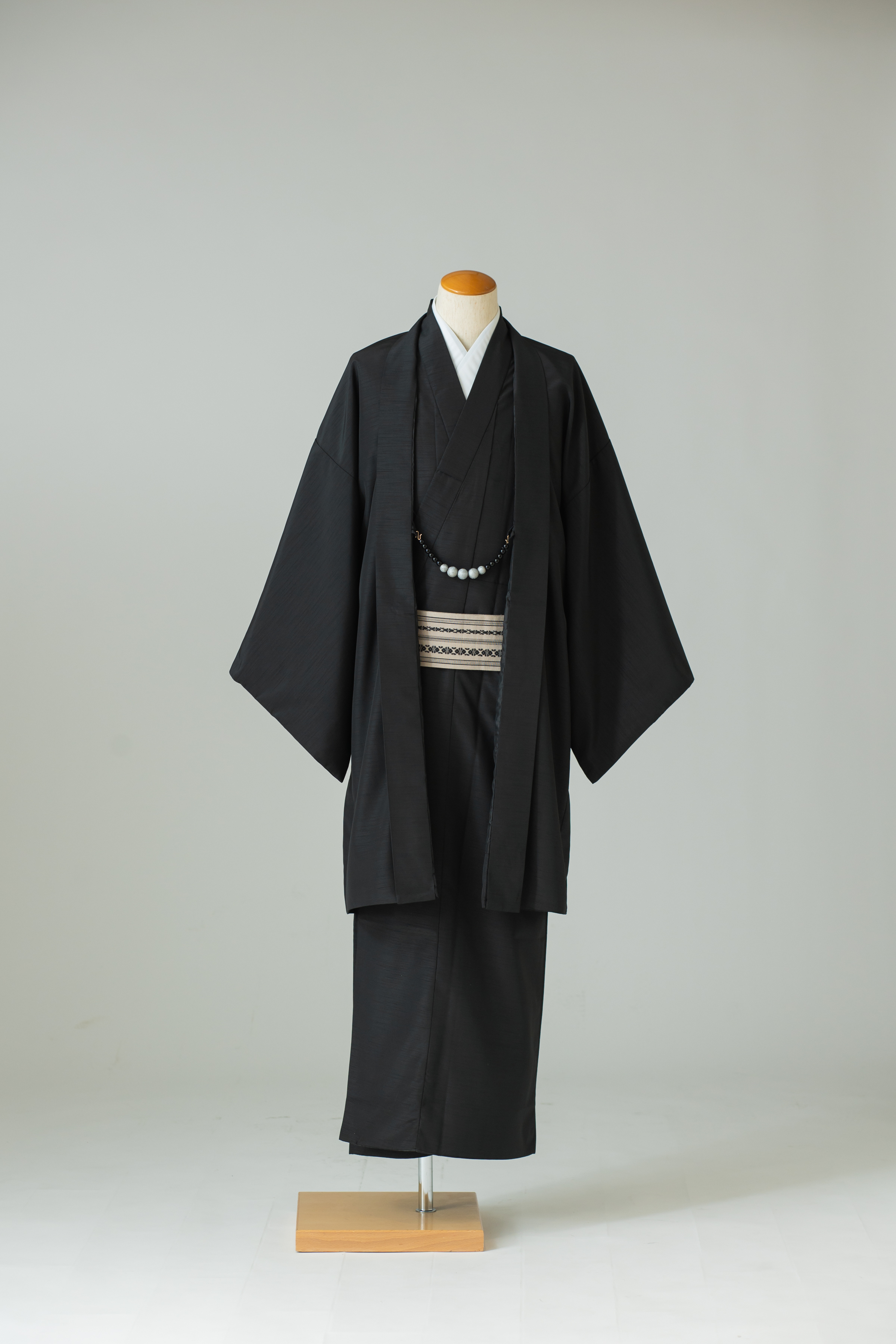 男性着物180cm/DK-BL-3L(黒3L)｜ル・クローゼット