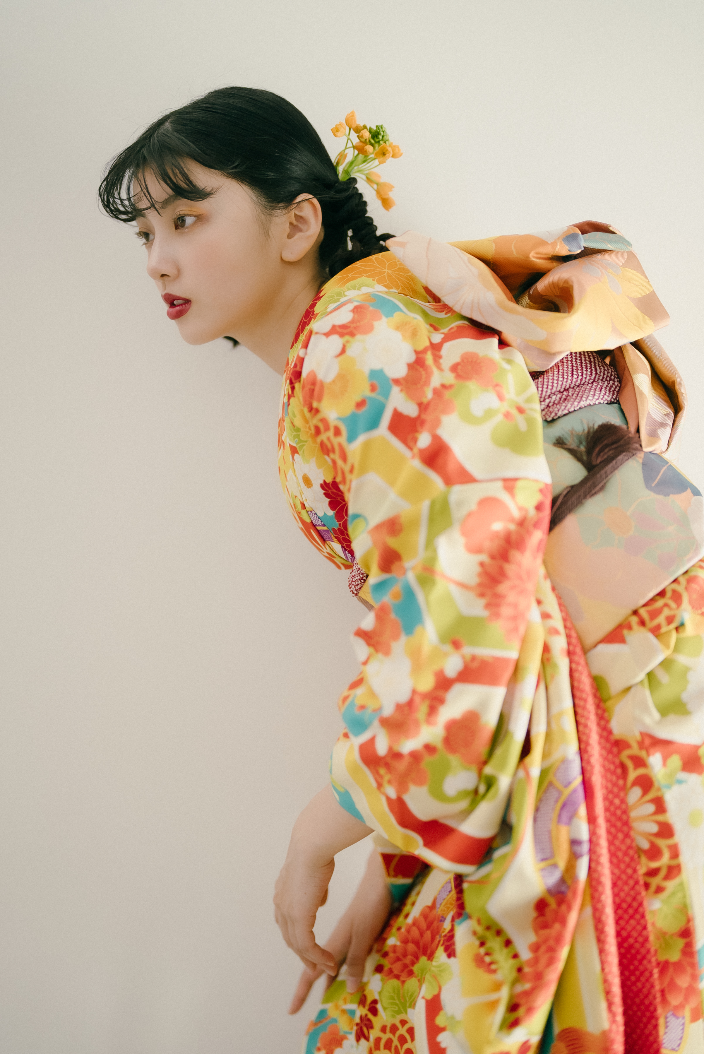 振袖0012 亀甲御所に花尽くし｜ル・クローゼット